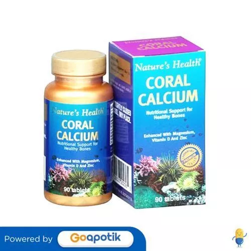 Nature'S Health Coral Calcium Box 90 Kapsul