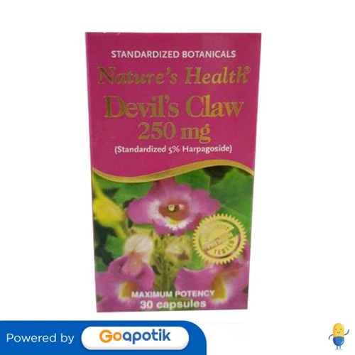 Nature'S Health Devil'S Claw 250 Mg Kapsul